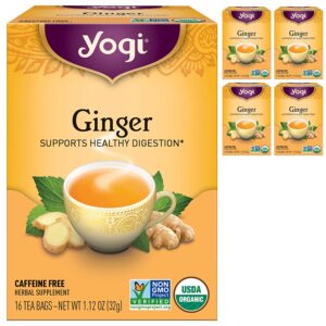Yogi-Tea-Health benefits-of-tea-Ginger-Tea-Supports-Healthy-Digestion 